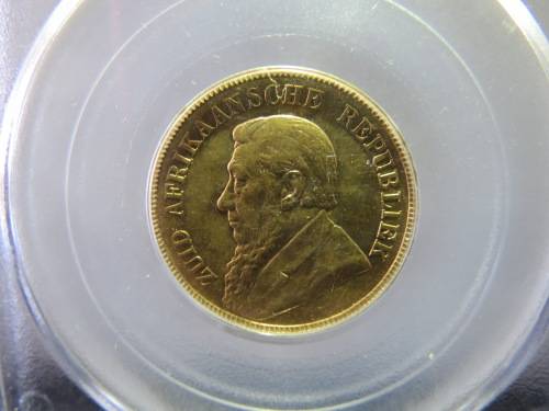 1900 ZAR Gold Pond PCGS Graded AU55 | Lustrous |