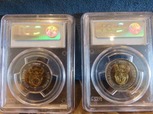 2008 Mandela 90th Birthday R5 PCGS Graded MS66 | FUN IS BACK | Fun R1 Start