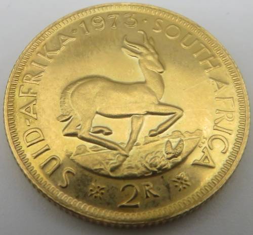 1973 South Africa R2 Gold | 8 Grams 22 Carat Gold