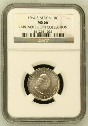 1964 SA Silver 10 Cents NGC Graded MS66 ### High Grade # FUN Ends Friday 8pm #