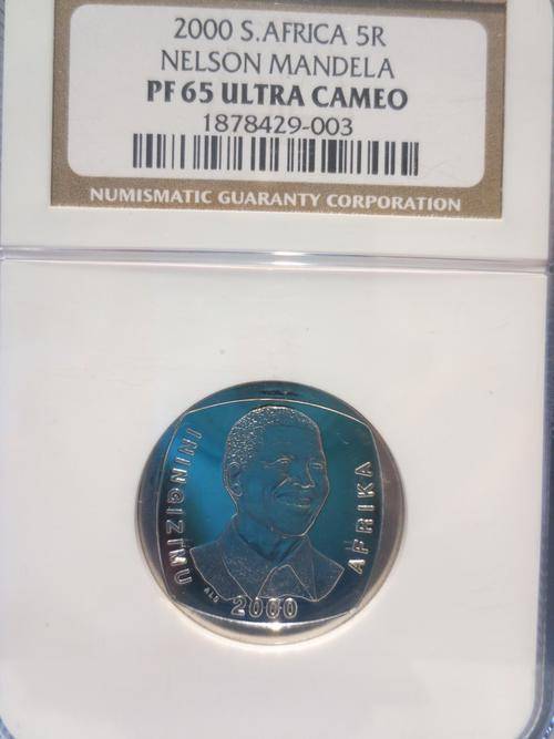 2000 Mandela R5 NGC PF65 Ultra Cameo ### YES Proof 65 ### HIGHLY SOUGHT AFTER ### R1 Start