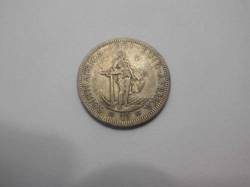 1951 SA Union Silver Shilling  | @R1 START |