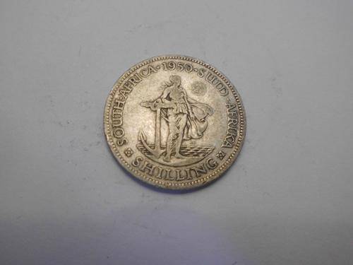 1950 SA Union Silver Shilling  | @R1 START |