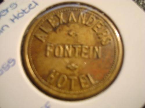 Kimberley Alexandersfontein Hotel 2 Shilling @@@ R1 Start