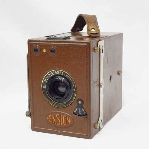 Ensign all distance box camera - Brown - Decent condition - Not tested