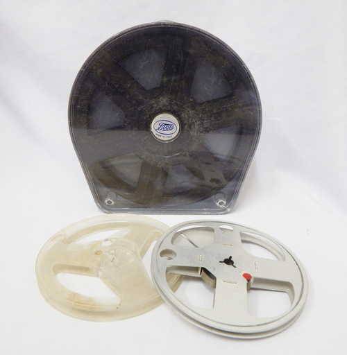 Lot of 3 movie reels for 8mm film