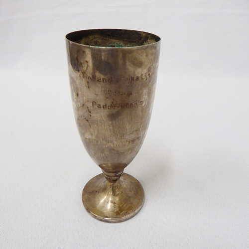 Holland Afrika Lijn Trophy for sport made by Herman Hooikaas and marked 90. 0.115grams