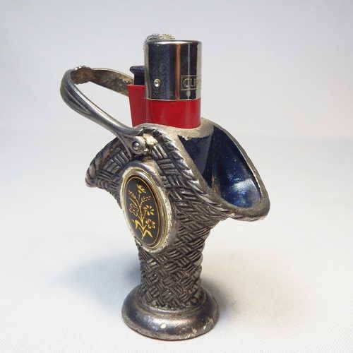 Flower Basket shaped clipper holder - Includes red clipper