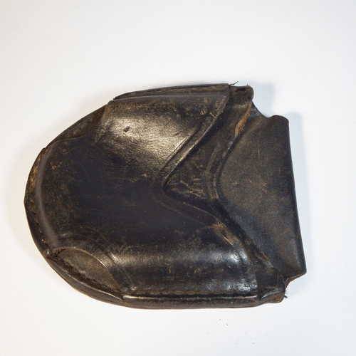 Vintage leather handcuff pouch