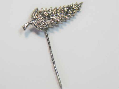 New Zealand fern pin badge
