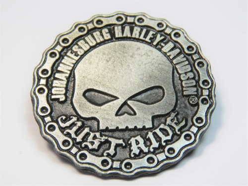 Johannesburg Harley Davidson JUST RIDE badge