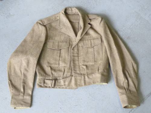 SADF battle dress bunny jacket - Ensign Ltd 1964