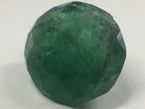 Natural Emerald 2.96 carat - Round mixed -  Bluish green with GEM LAB certificate @ Crazy R1 start