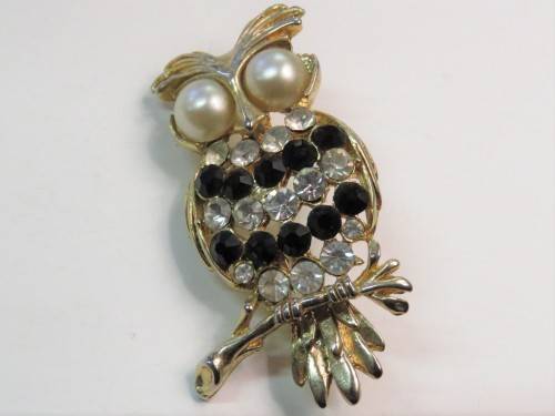 Vintage Owl brooch