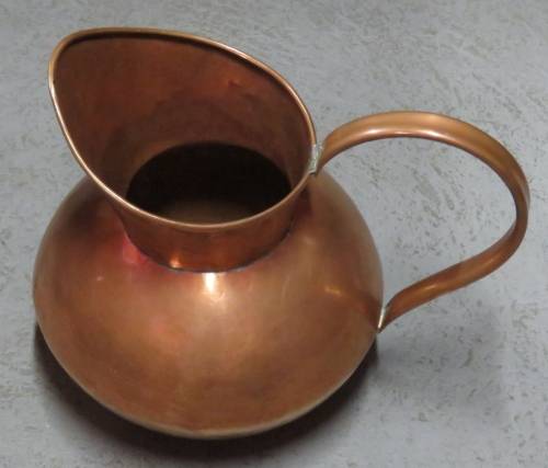 Antique De Klerk copper water jug