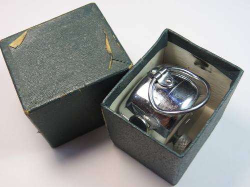 Vintage Simplex tally counter in box