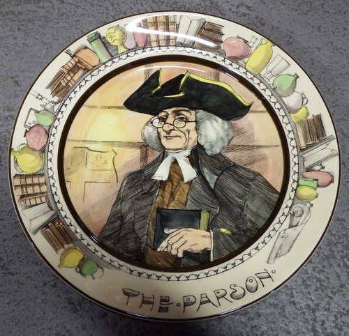 Vintage Royal Doulton "The Parson" Wall plate