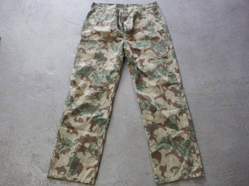 Koevoet Camp pattern coverall trousers - Waist: 92.5cm, Inner leg: 78cm