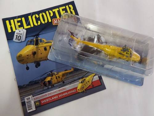 United Kingdom Westland Whirlwind HAR.10 helicopter with magazine issue 10 - Scale 1:72