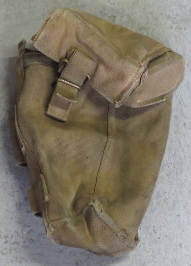 Rhodesian Army webbing ammo pouch