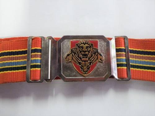 SANDF Pride of the Lions stable belt - Length: 107cm