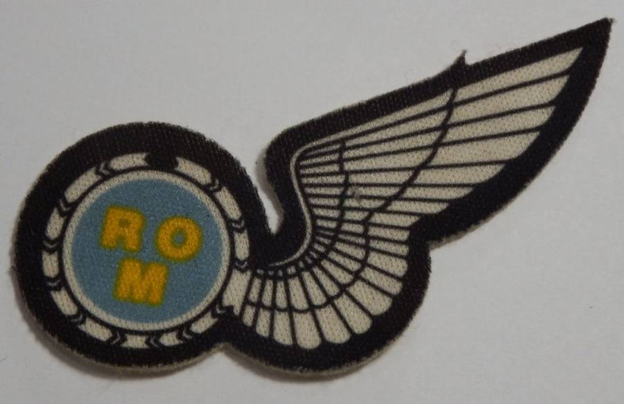 SA Air Force Radio Operator printed wing