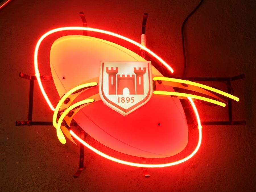 Vintage Castle Lager neon advertising sign - Working