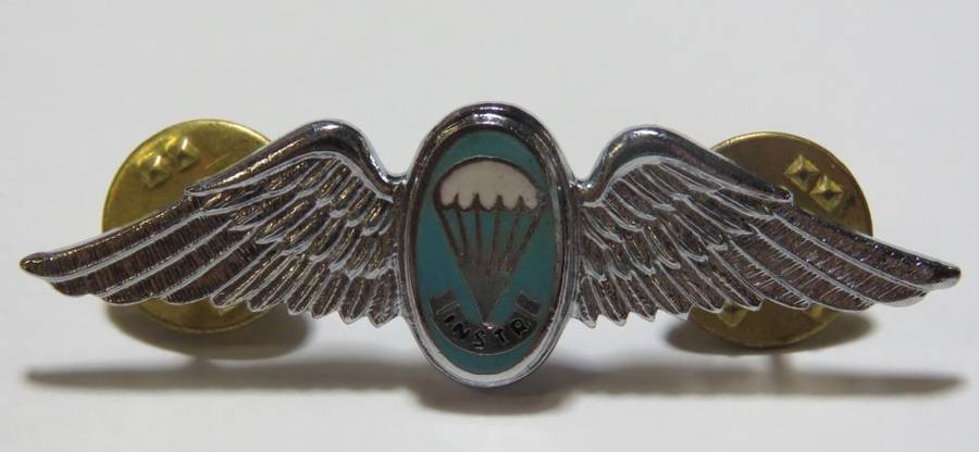 SA Parachute static line instructor mess dress wing