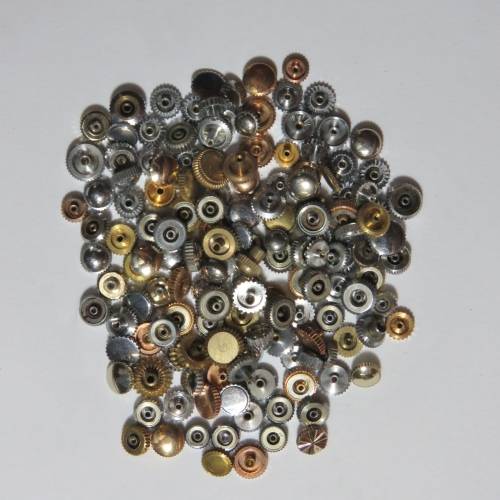 Lot of more than 140 vintage watch crowns - New and used