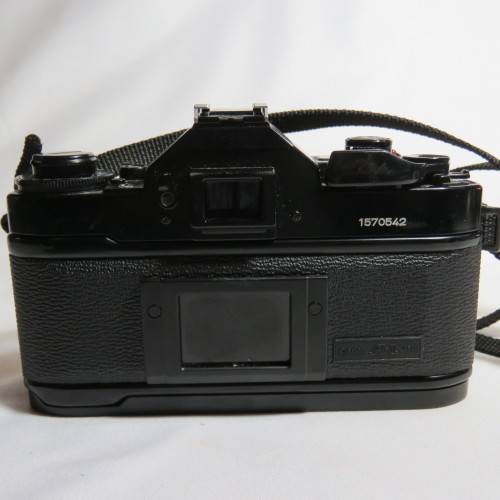 Vintage Canon A-1 35mm camera with 1:1.8 lens - Including instruction booklet - Not tested