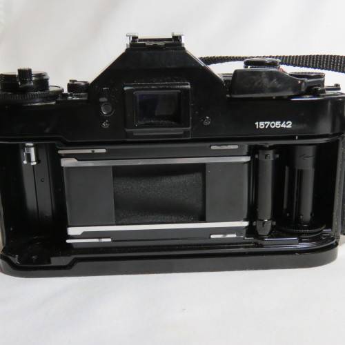 Vintage Canon A-1 35mm camera with 1:1.8 lens - Including instruction booklet - Not tested