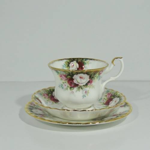 Royal Albert Celebration tea set trio