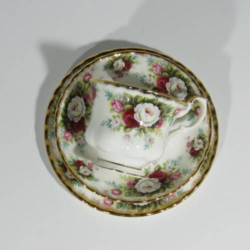 Royal Albert Celebration tea set trio