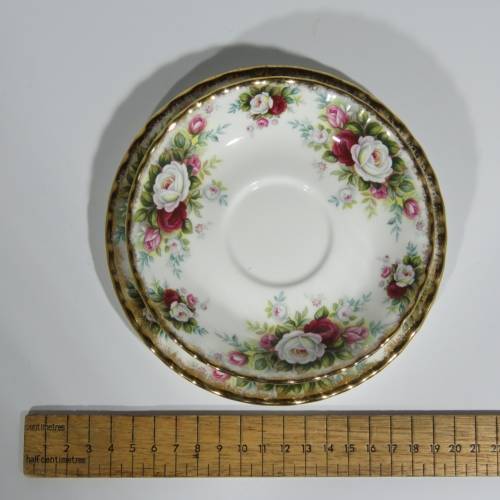 Royal Albert Celebration tea set trio