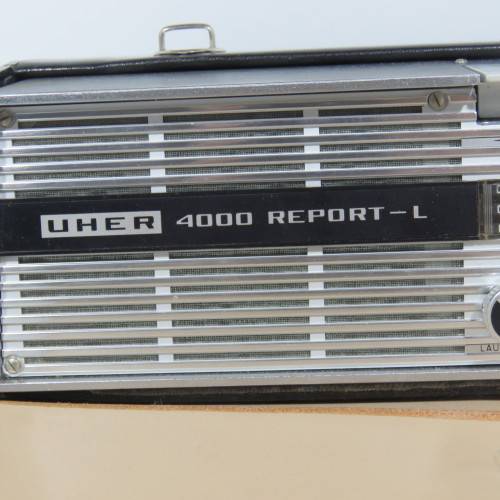 UHER 4000 Report-L portable reel to reel recorder/player - No power cables - Not tested