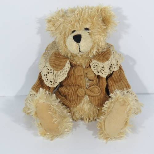 Vintage Victoria Plush teddy bear - Length 39 cm