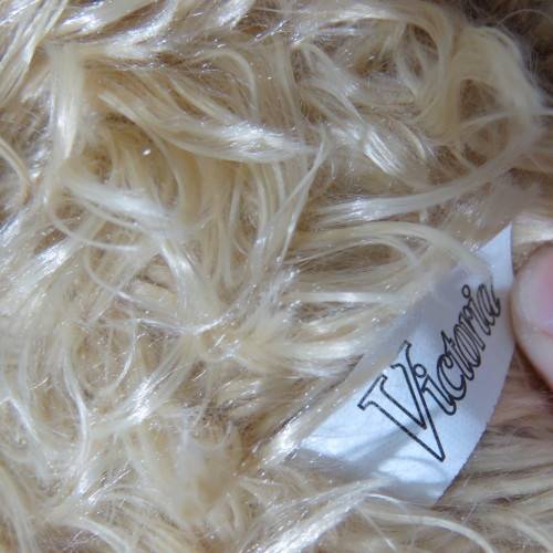 Vintage Victoria Plush teddy bear - Length 39 cm