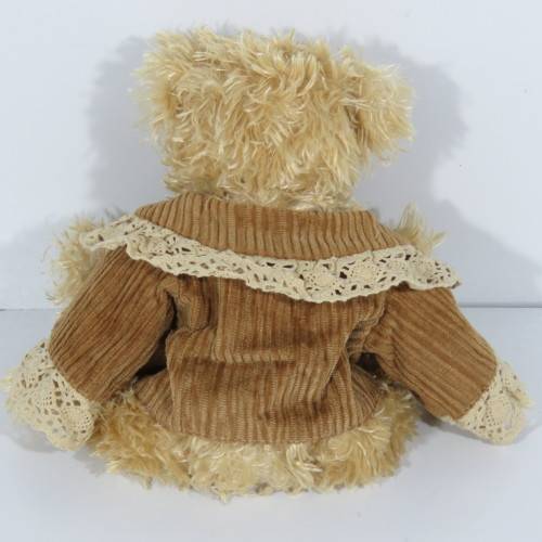 Vintage Victoria Plush teddy bear - Length 39 cm