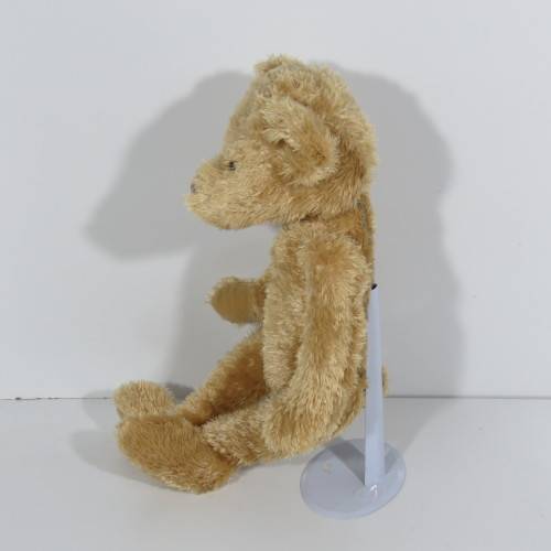 Victoria teddy bear on stand - Length 45 cm