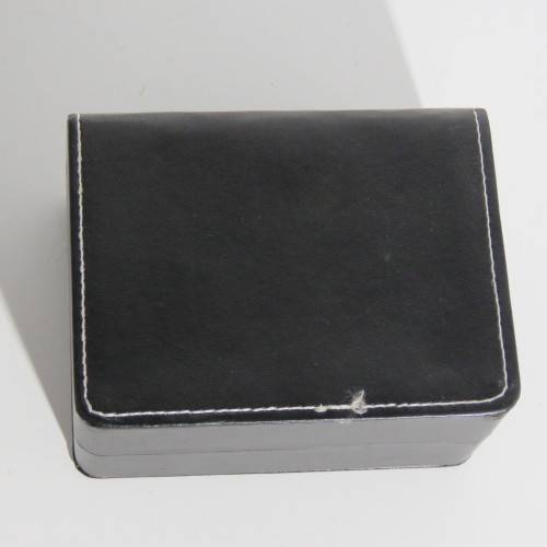 Vinyl watch case with TAG Heuer logo