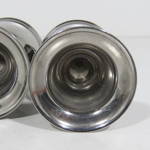 Set of 4 stainless steel egg cup holders