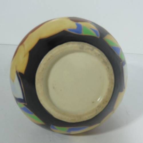 Gouda style pottery vase