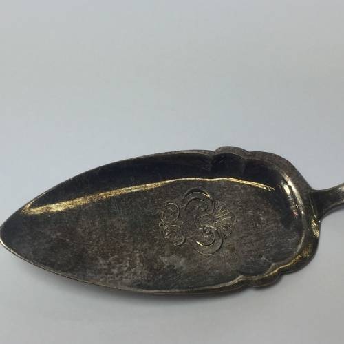 Antique David Anderson 60 G silverplated dessert lifter