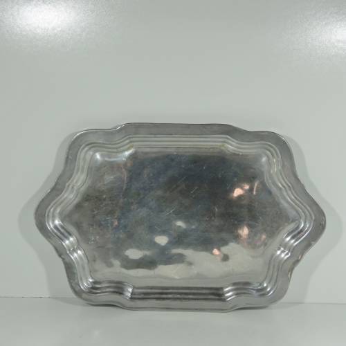 Vari Disenos Pewter tray - Size 30 x 46 cm
