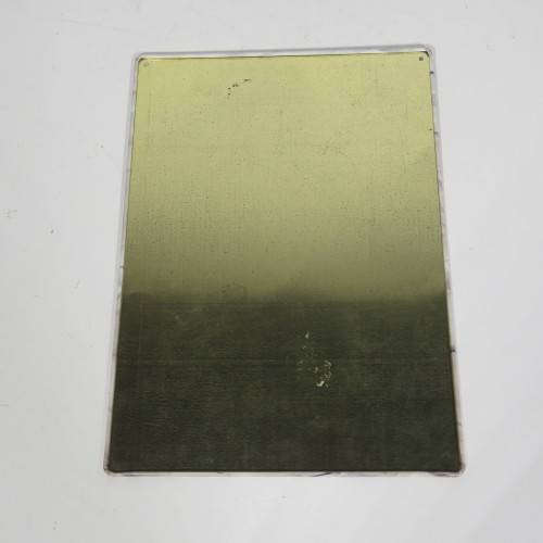 Gangsta 10 Commandments metal plate
