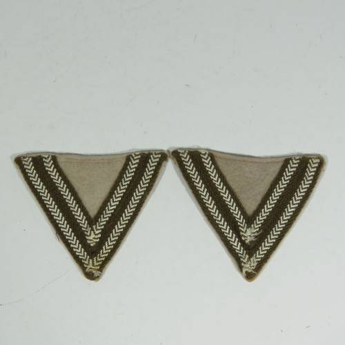 Pair of SADF Corporal rank badges