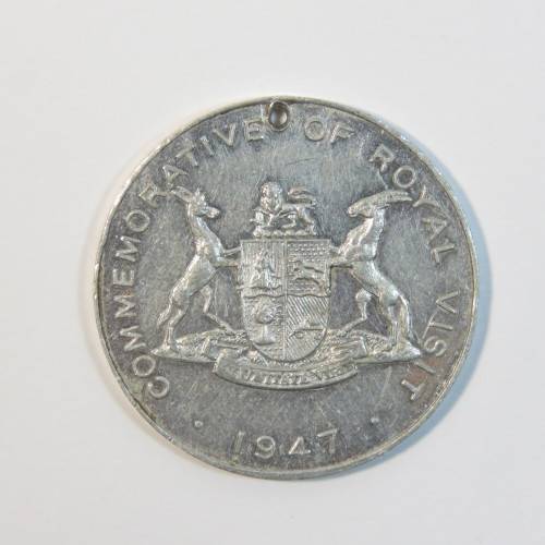 1947 SA Royal visit medallion