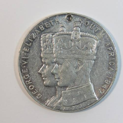 1947 SA Royal visit medallion