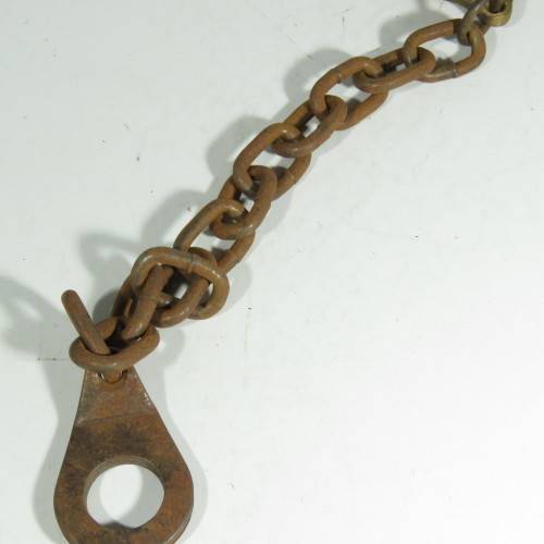 SAR/SAS Spoornet padlock with chain and key