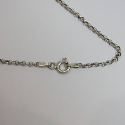 Sterling silver heart bracelet - Weighs 2,1 grams